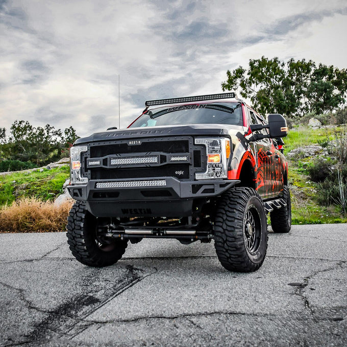 Pro-Mod Front Bumper <br> 2017-2022 Ford F-250 F-350 Super Duty