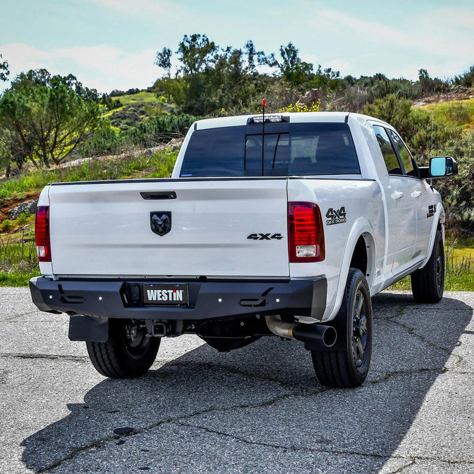 Pro-Series Rear Bumper <br> 09-24 Dodge Ram 1500 2500 3500