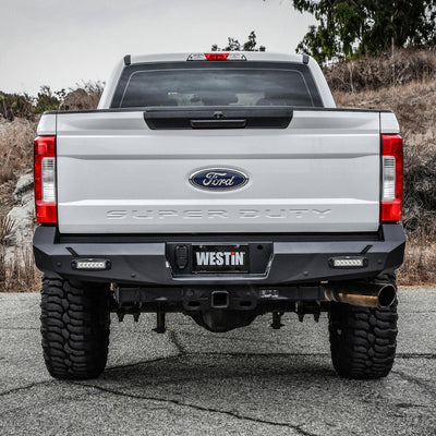Pro-Series Rear Bumper <br> 2017-2022 Ford F-250 F-350 Super Duty