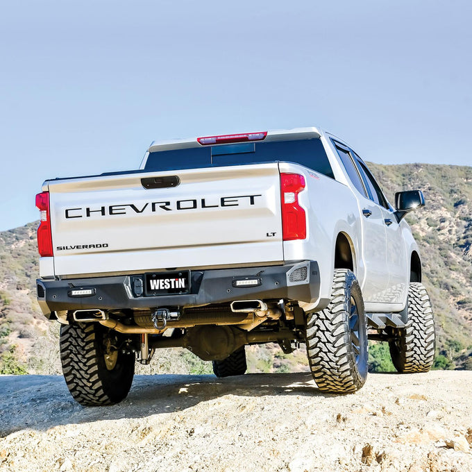 Pro-Series Rear Bumper <br> 19-26 Chevy Silverado GMC Sierra 1500-3500 HD