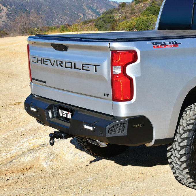 Pro-Series Rear Bumper <br> 19-26 Chevy Silverado GMC Sierra 1500-3500 HD
