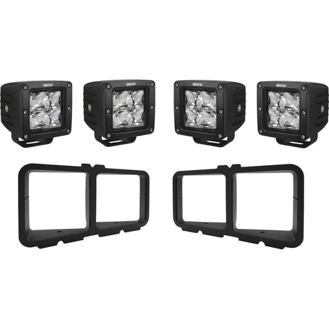 Outlaw/Pro-Mod Bumper Light Kit Square <br> Universal Fit