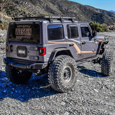 XTS Rear Bumper <br> 2018-2025 Jeep Wrangler