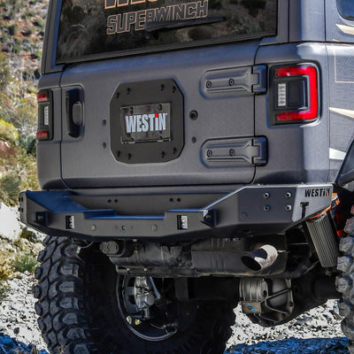 XTS Rear Bumper <br> 2018-2025 Jeep Wrangler