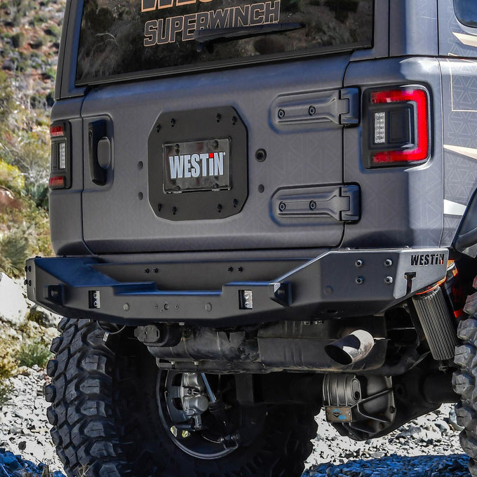 XTS Rear Bumper <br> 2018-2025 Jeep Wrangler