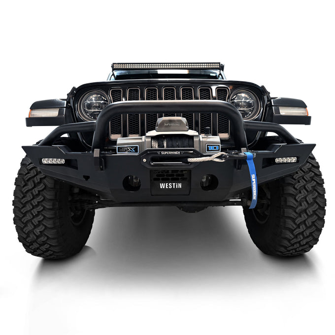 XTS Round Bull Bar <br> 2018-2025 Jeep Wrangler Gladiator