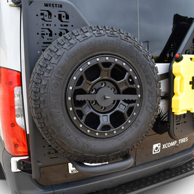 Accessory For XTS Rear-Tire Carrier Kit <br> 19-25 Mercedes-Benz Sprinter 1500-4500