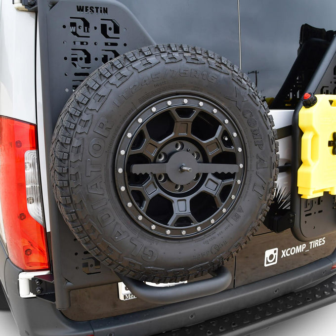 Accessory For XTS Rear-Tire Carrier Kit <br> 19-25 Mercedes-Benz Sprinter 1500-4500