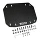 Spare Tire Delete Plate <br> 2018-2025 Jeep Wrangler