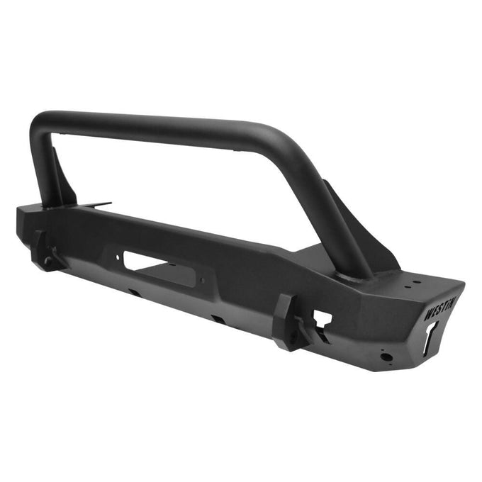 WJ2 Stubby Front Bumper w/Bull Bar <br> 2018-2025 Jeep Wrangler Gladiator