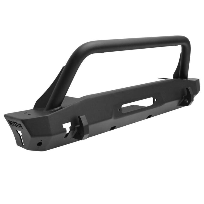 WJ2 Stubby Front Bumper w/Bull Bar <br> 2018-2025 Jeep Wrangler Gladiator