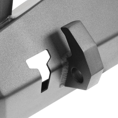 WJ2 Stubby Front Bumper w/Bull Bar <br> 2018-2025 Jeep Wrangler Gladiator