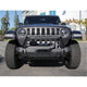 WJ2 Stubby Front Bumper w/LED Light Bar Mount <br> 2018-2025 Jeep Wrangler Gladiator