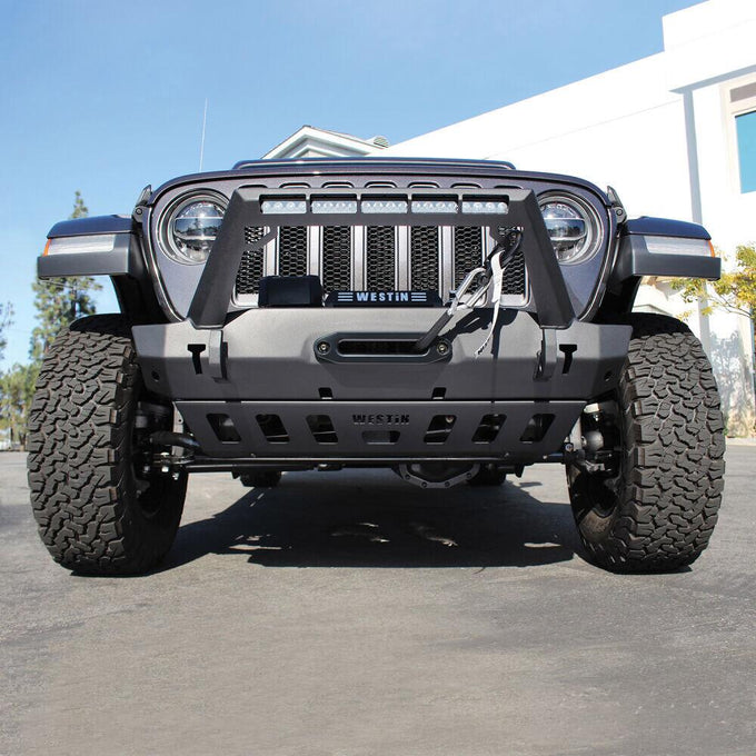 Front Bumper Skid Plate <br> 2018-2025 Jeep Wrangler Gladiator
