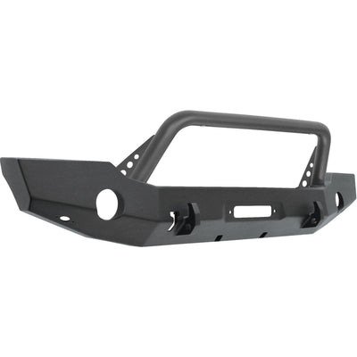 WJ2 Full Width Front Bumper w/Bull Bar <br> 2018-2025 Jeep Wrangler Gladiator