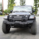 Full Width Front Bumper w/LED Light Bar Mount <br> 2018-2025 Jeep Wrangler Gladiator