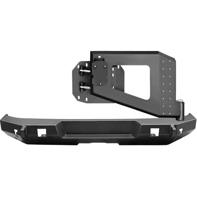 WJ2 Rear Bumper With Tire Carrier <br> 2007-2018 Jeep Wrangler JK