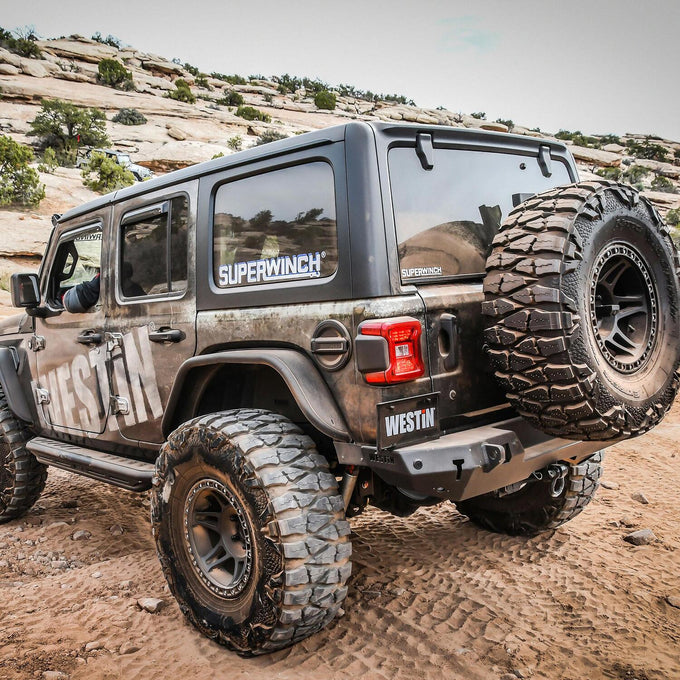 Rear Bumper <br> 2018-2025 Jeep Wrangler