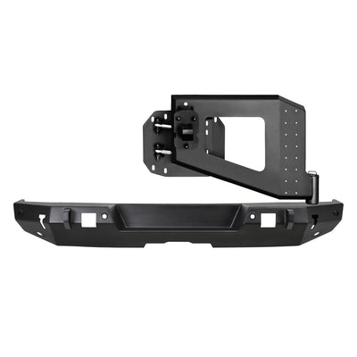 WJ2 Rear Bumper w/Tire Carrier w/Sensors <br> 2018-2025 Jeep Wrangler