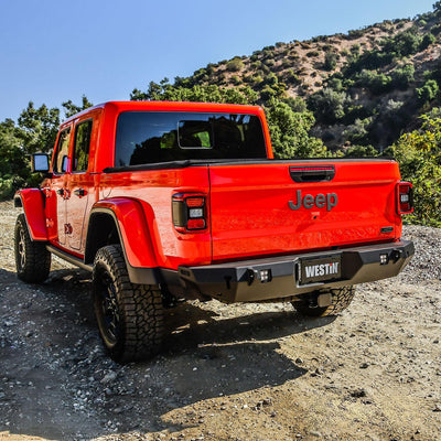 Rear Bumper <br> 2020-2025 Jeep Gladiator