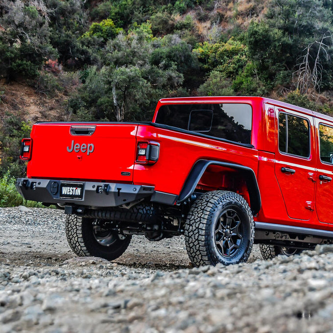 Rear Bumper <br> 2020-2025 Jeep Gladiator