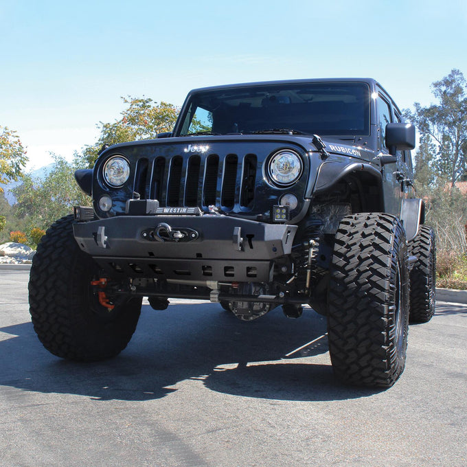 Front Tube Fenders <br> 2007-2018 Jeep Wrangler JK