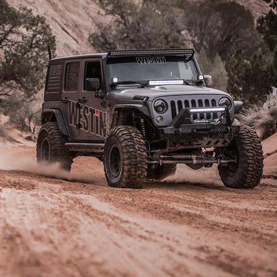 Front Tube Fenders <br> 2007-2018 Jeep Wrangler JK