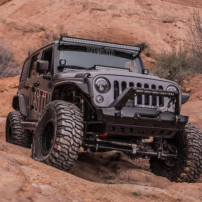 Front Tube Fenders <br> 2007-2018 Jeep Wrangler JK
