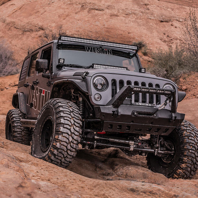 Front Tube Fenders <br> 2007-2018 Jeep Wrangler JK