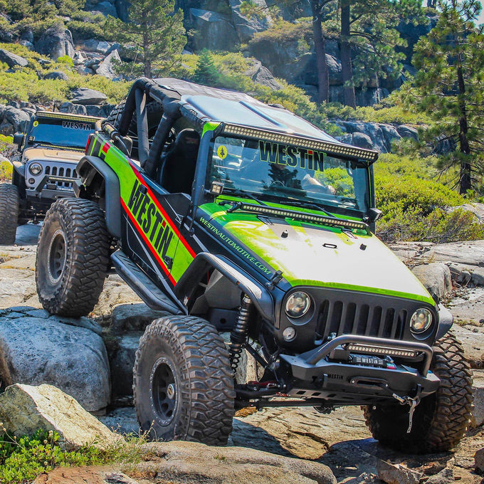 Front Tube Fenders <br> 2007-2018 Jeep Wrangler JK