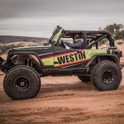 Rear Tube Fenders <br> 2007-2018 Jeep Wrangler JK