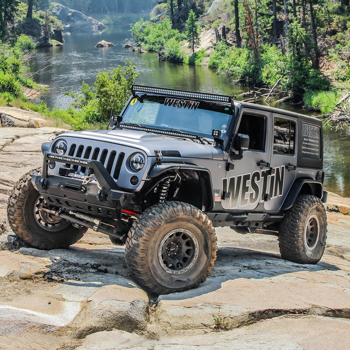 Rear Tube Fenders <br> 2007-2018 Jeep Wrangler JK