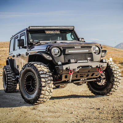 Tube Fenders - Front <br> 2018-2025 Jeep Wrangler Gladiator