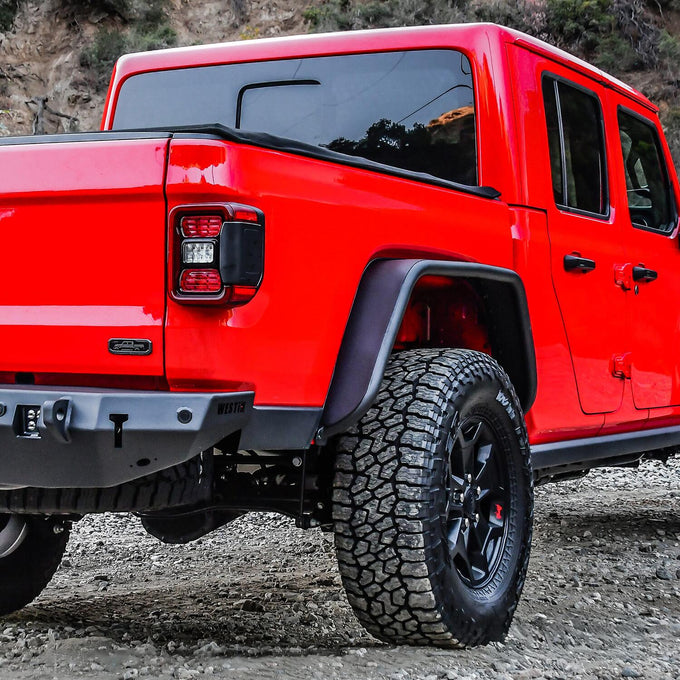 Rear Tube Fenders <br> 2020-2025 Jeep Gladiator