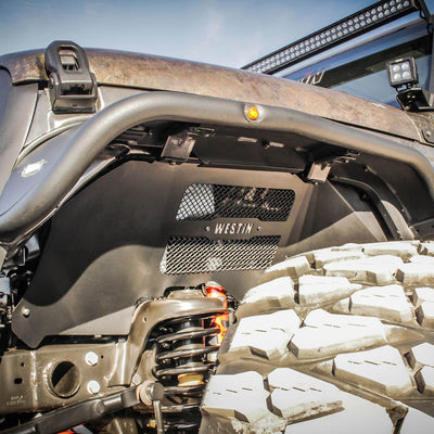Front Inner Fenders <br> 2018-2025 Jeep Wrangler Gladiator