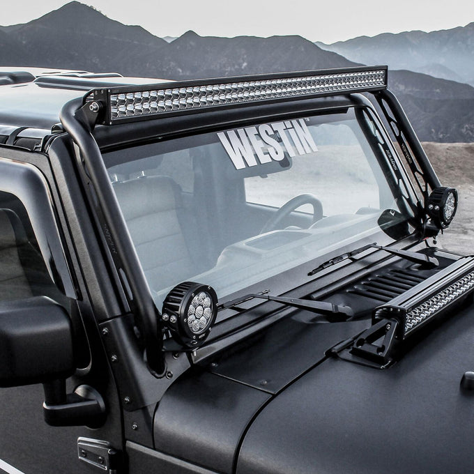 Overhead Light Hoop <br> 2007-2018 Jeep Wrangler JK