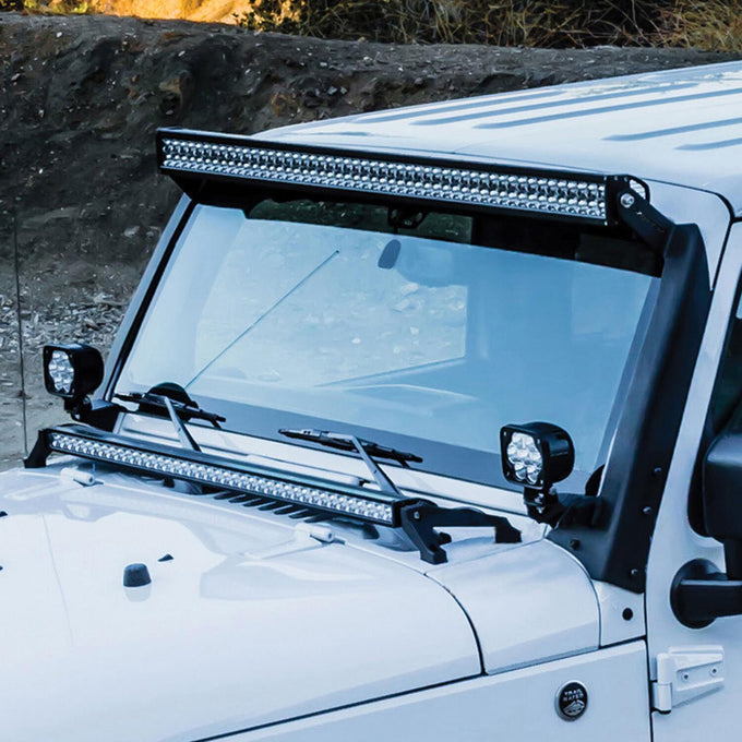 Pillar LED Light Mount <br> 2007-2018 Jeep Wrangler JK