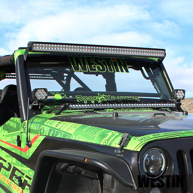 Pillar LED Light Mount <br> 2007-2018 Jeep Wrangler JK