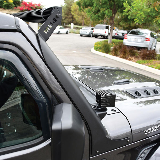 Pillar LED Light Mount <br> 2018-2025 Jeep Wrangler Gladiator