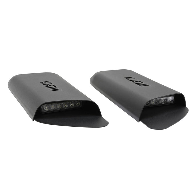 LED Hood Scoops <br> 2018-2025 Jeep Wrangler Gladiator