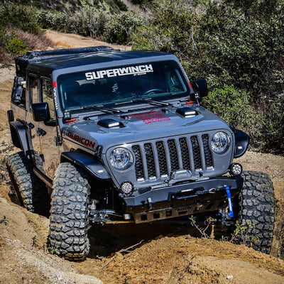 LED Hood Scoops <br> 2018-2025 Jeep Wrangler Gladiator