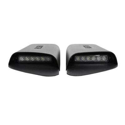 LED Hood Scoops <br> 2018-2025 Jeep Wrangler Gladiator