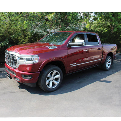 Tape On 4pc Wind Deflector <br> 2019-2025 Ram 1500