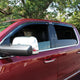 Tape On 4pc Wind Deflector <br> 2019-2025 Ram 1500