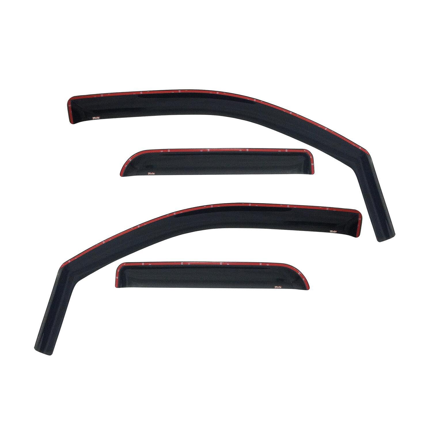 In-Channel 4pc Wind Deflector <br> 2002-2008 Dodge Ram 1500
