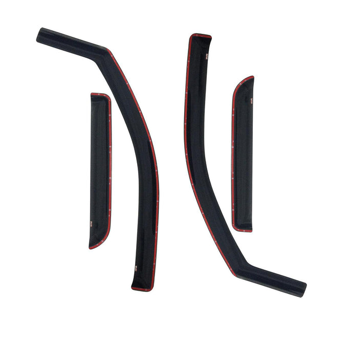In-Channel 4pc Wind Deflector <br> 2002-2008 Dodge Ram 1500