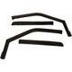 In-Channel 4pc Wind Deflector <br> 15-26 Ford F150 F250 F350 F450 F550 Super Duty