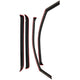 In-Channel 4pc Wind Deflector <br> 2000-2005 Ford Excursion