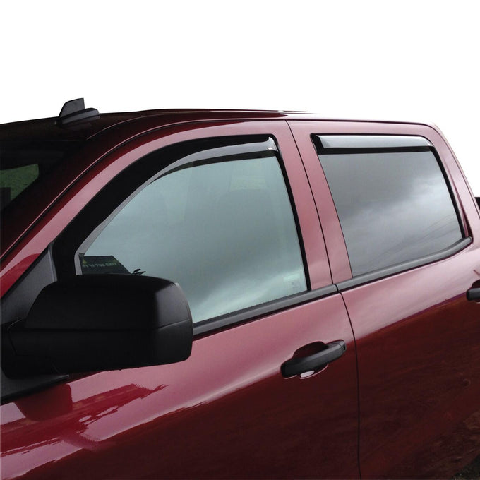 In-Channel 4pc Wind Deflector <br> 14-19 Chevy Silverado GMC Sierra 1500 2500 3500