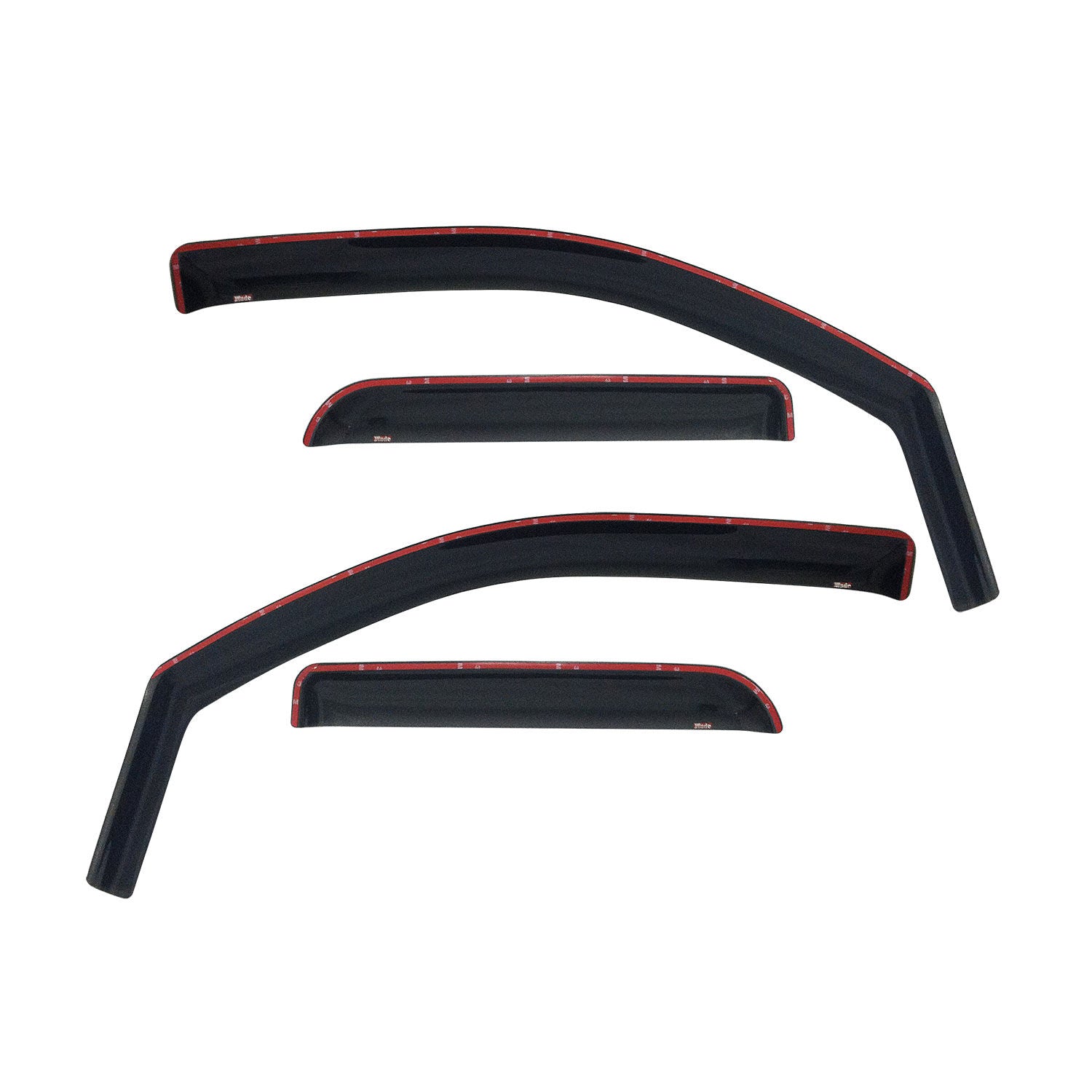 In-Channel 4pc Wind Deflector <br> 14-19 Chevy Silverado GMC Sierra 1500 2500 3500
